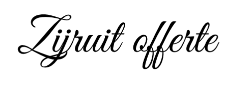 Zijruit offerte